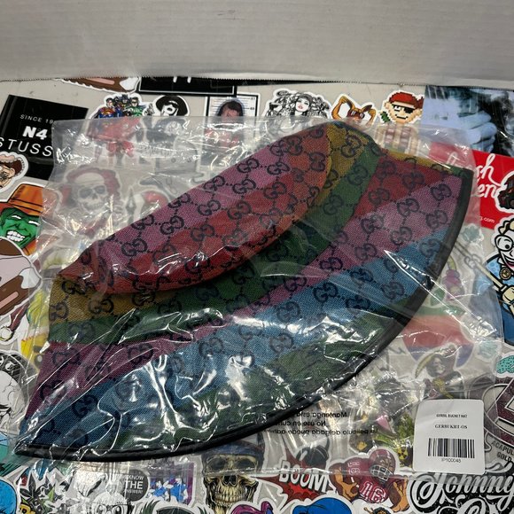 Imran Potato Gerbil Abloh Bucket Hat Druski GG Multi Color One Size Fits All NEW - Picture 1 of 3